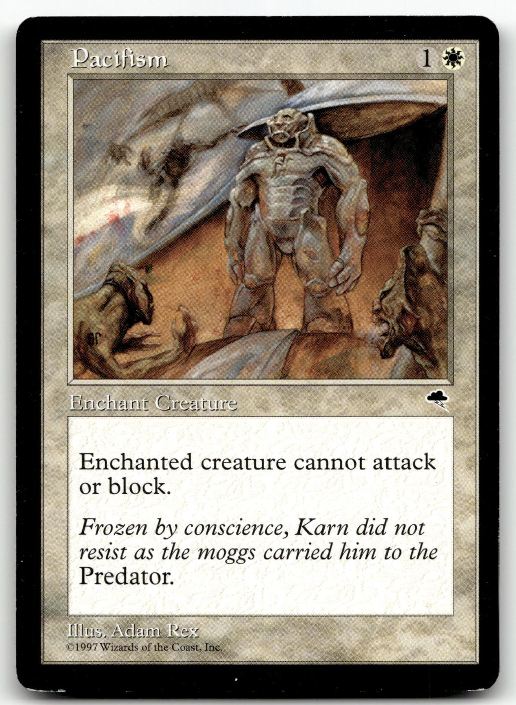 Pacifism 34 Common Tempest Magic: The Gathering Near Mint