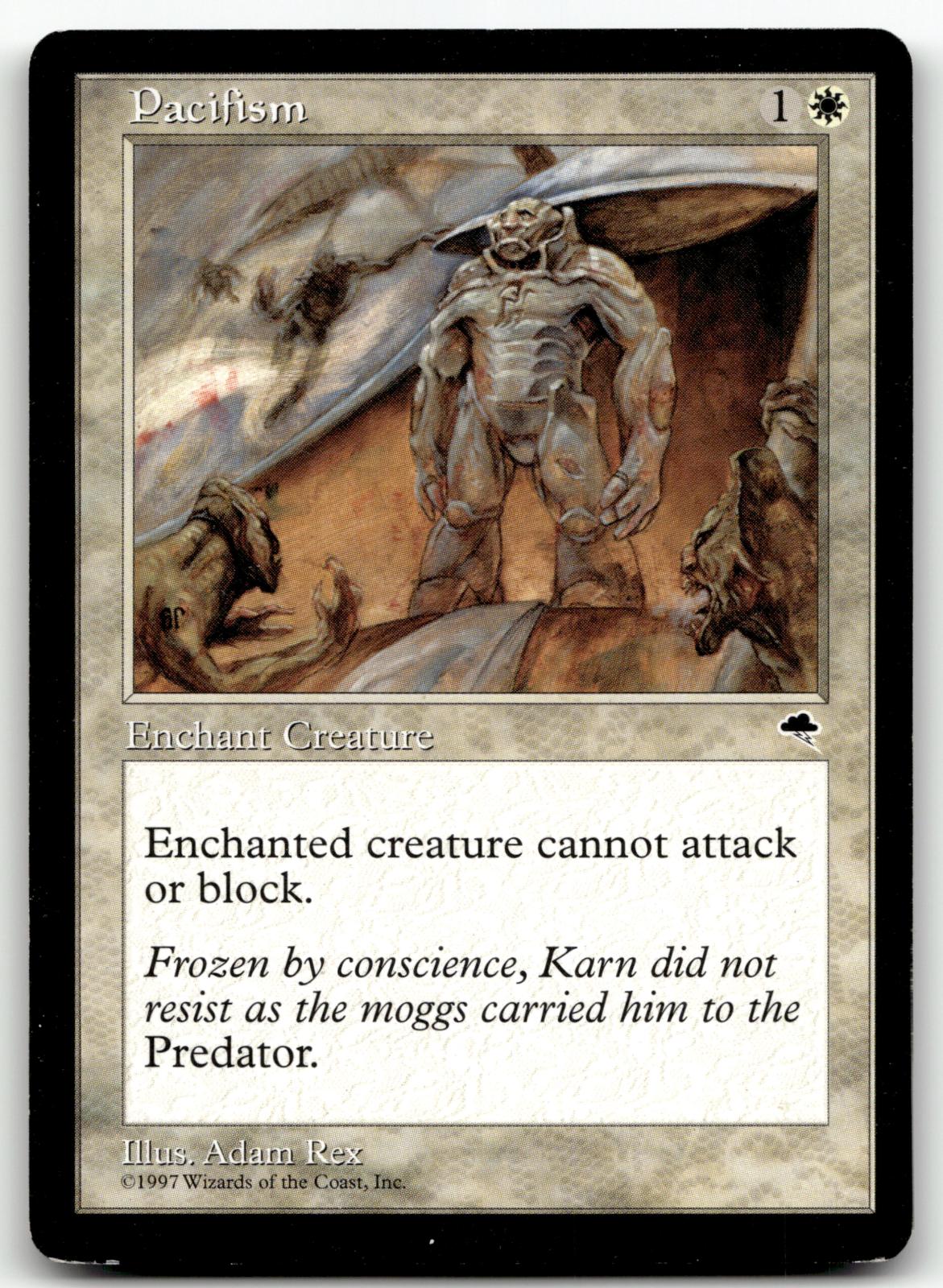 Pacifism 34 Common Tempest Magic: The Gathering Near Mint