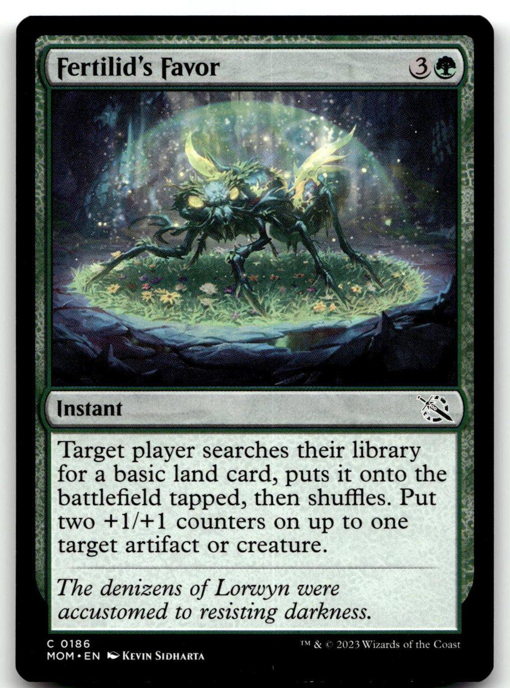 Fertilid's Favor 186 Common March of the Machine Magic: The Gathering Near Mint