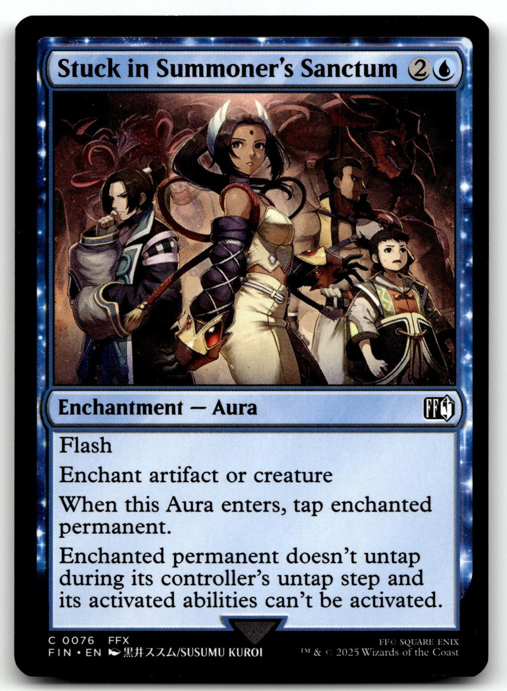 Stuck in Summoner's Sanctum 76 Common FINAL FANTASY Magic: The Gathering NM