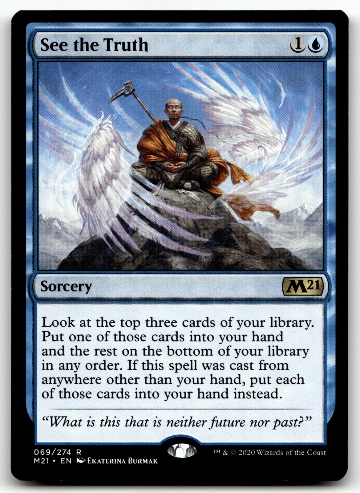 See the Truth 69 Rare Core Set 2021 Magic: The Gathering Near Mint