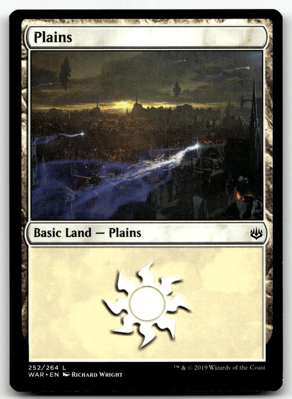 Plains (252) 252 Land War of the Spark Magic: The Gathering Near Mint