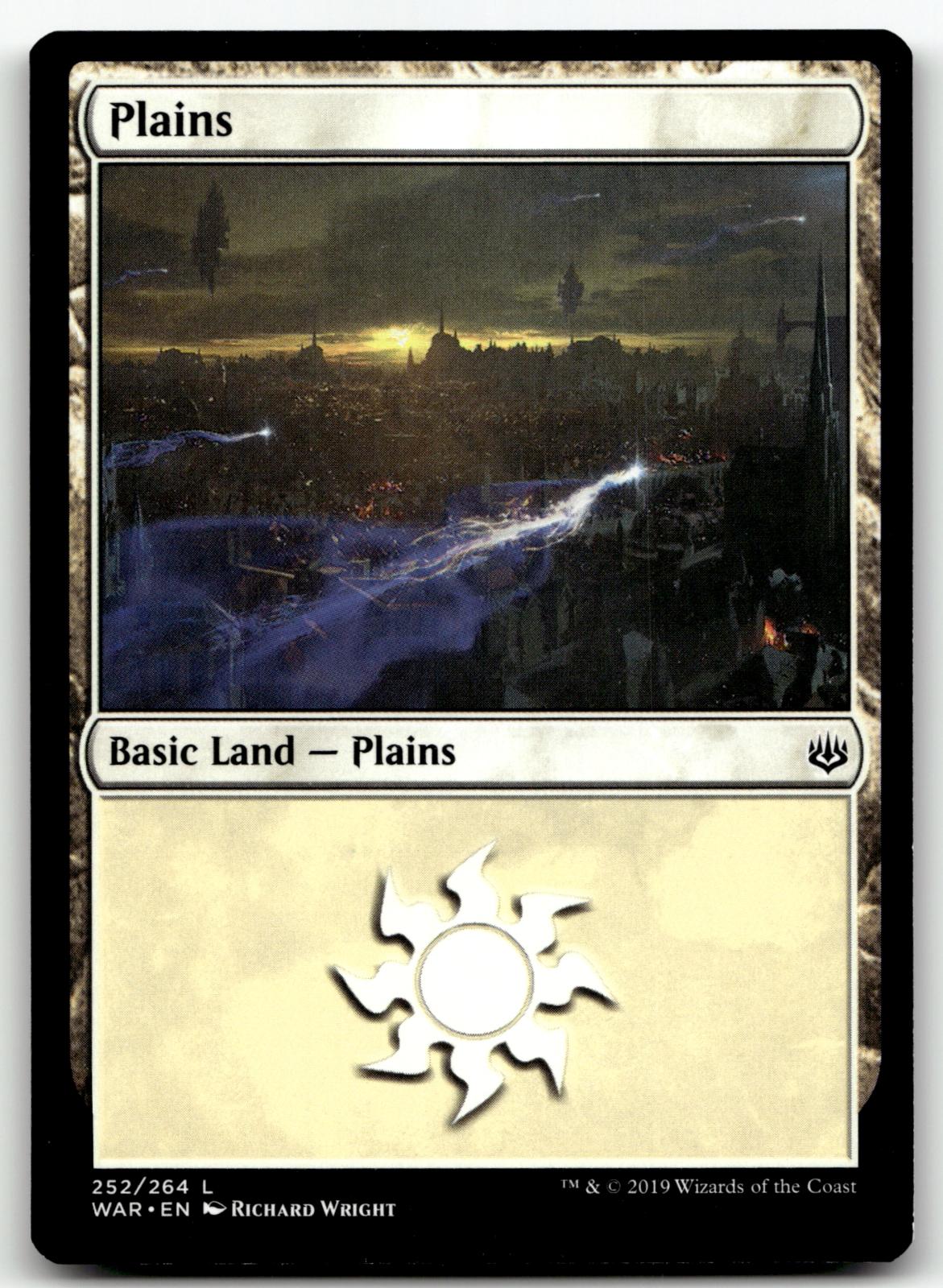Plains (252) 252 Land War of the Spark Magic: The Gathering Near Mint