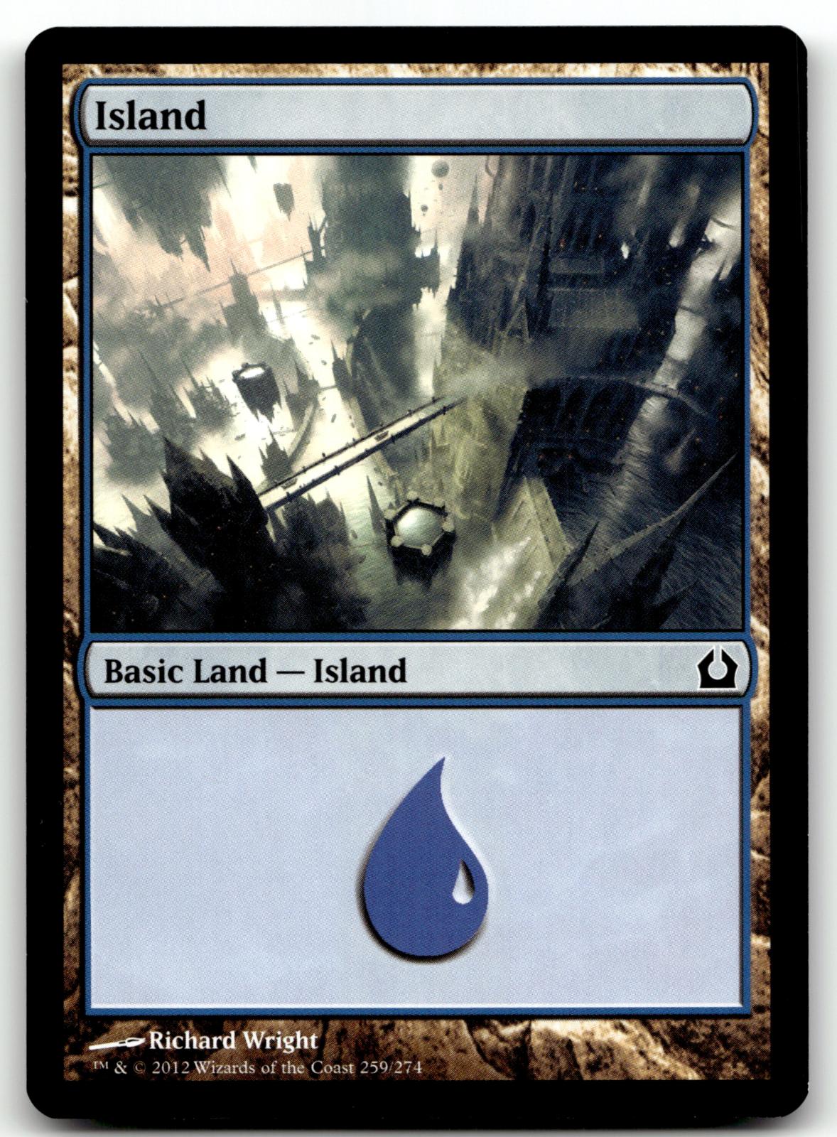 Island (259) 259 Land Return to Ravnica Magic: The Gathering Near Mint