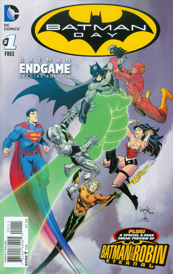 Batman Endgame: Special Edition (2015) #1A (Batman Day 2015)