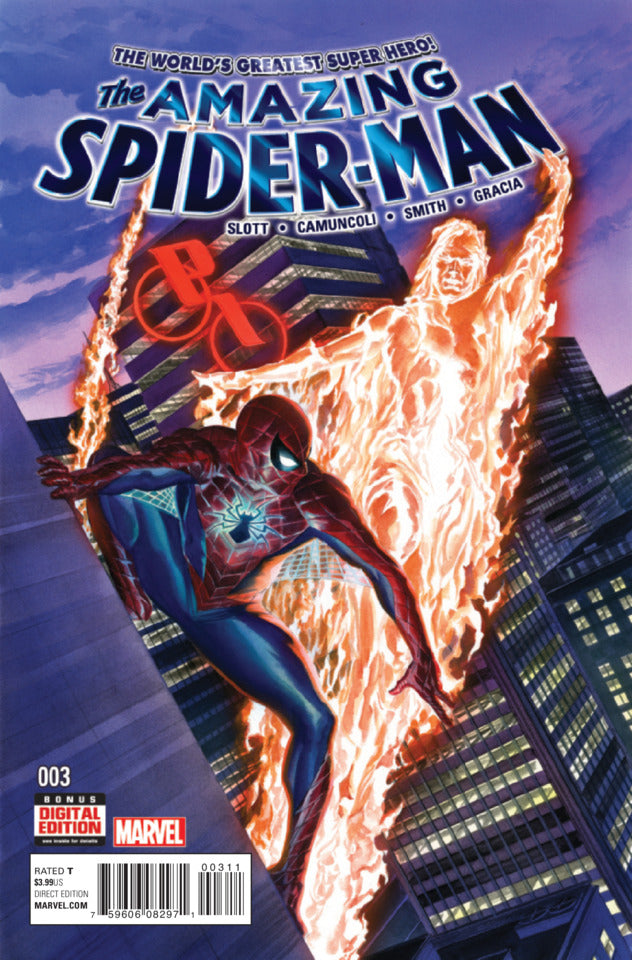 The Amazing Spider-Man, Vol. 4 #3A (Alex Ross Regular Cover)