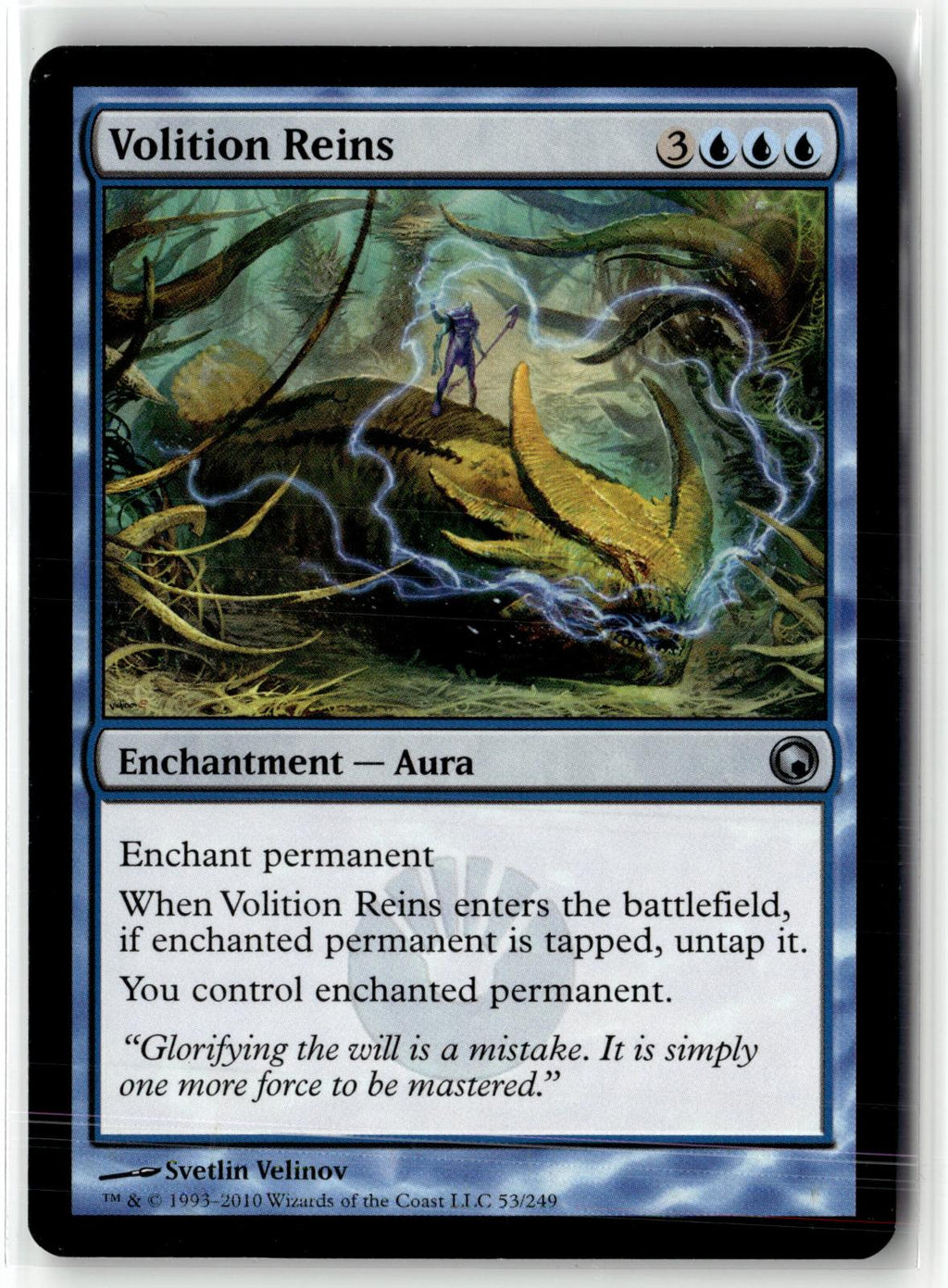 Volition Reins 53 Uncommon Scars of Mirrodin Magic: The Gathering Near Mint