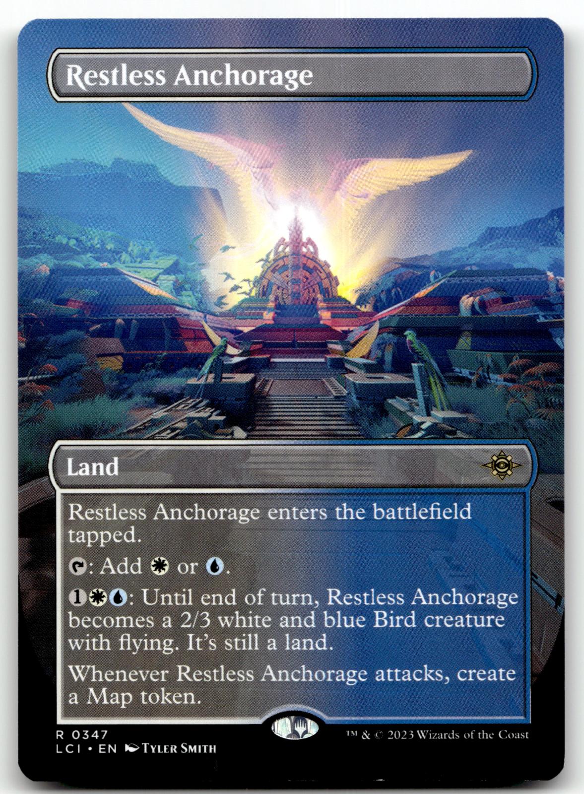 Restless Anchorage (Borderless) 347 The Lost Caverns of Ixalan Magic: 