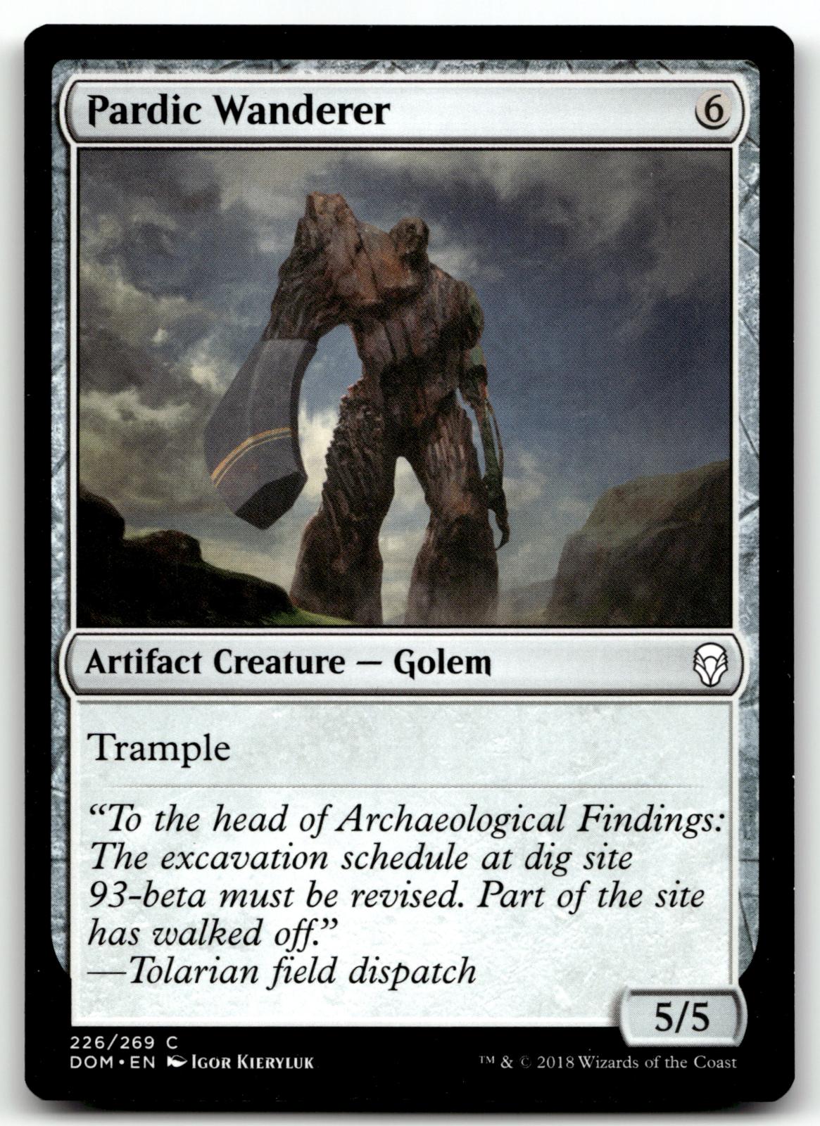 Pardic Wanderer 226 Common Dominaria Magic: The Gathering Near Mint