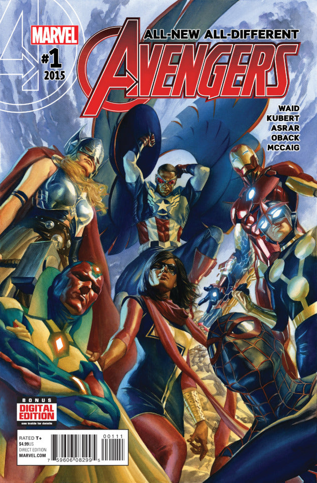 All-New, All-Different Avengers, Vol. 1 #1A (Regular Alex Ross Cover)