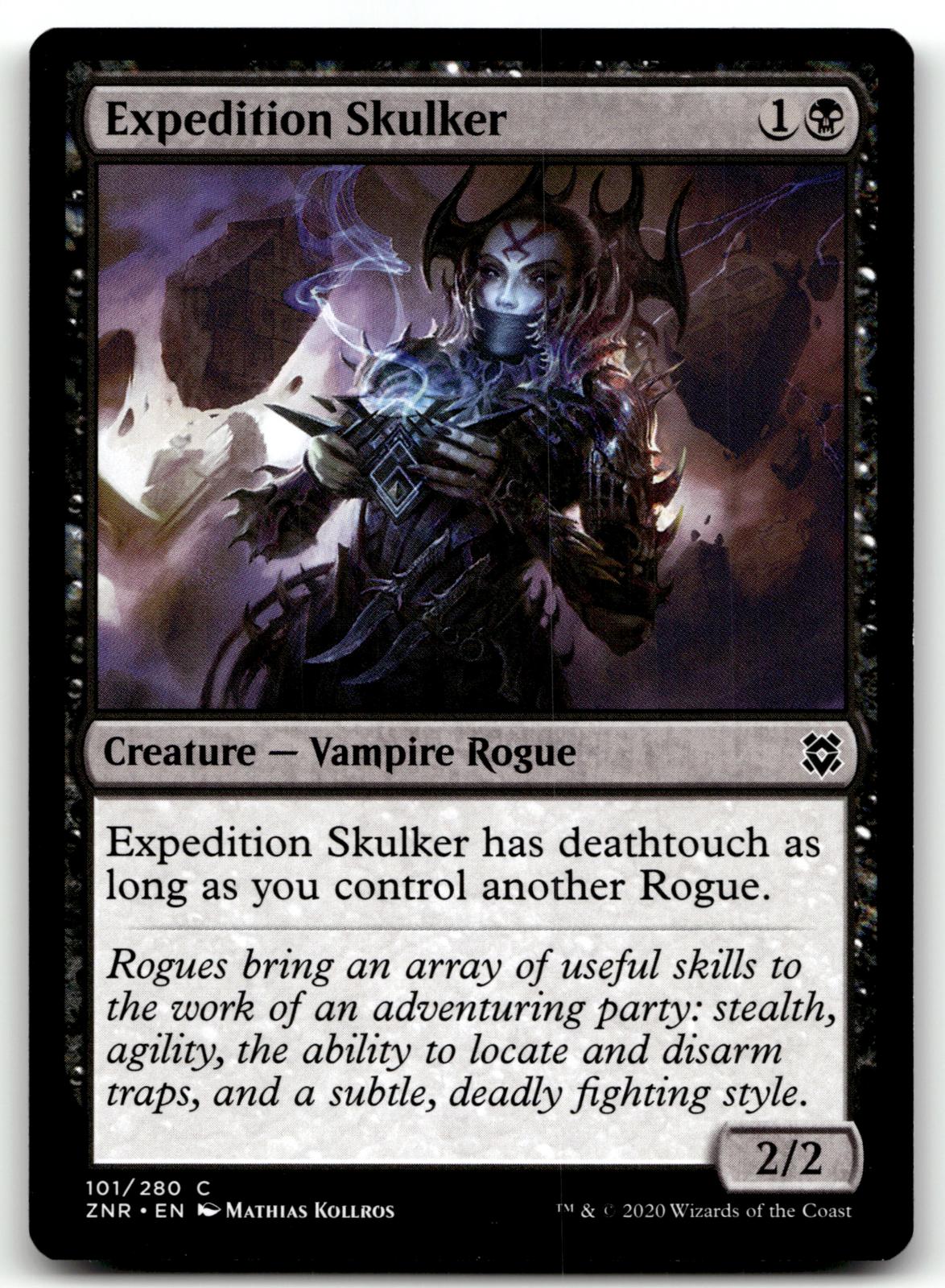 Expedition Skulker 101 Common Zendikar Rising Magic: The Gathering Near Mint