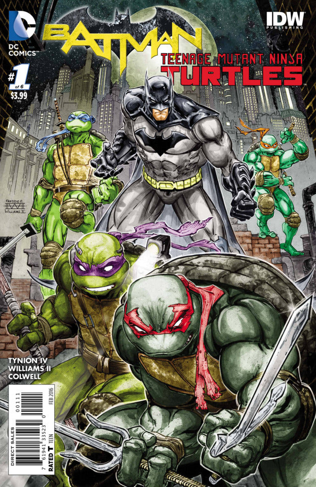 Batman / Teenage Mutant Ninja Turtles #1AH (Director's Cut)