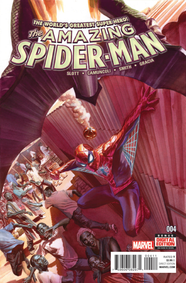 The Amazing Spider-Man, Vol. 4 #4 (Alex Ross Regular Cover)