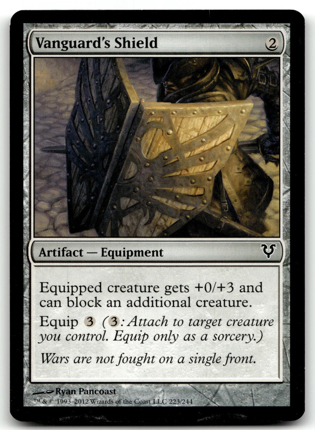 Vanguard's Shield 223 Common Avacyn Restored Magic: The Gathering Near Mint