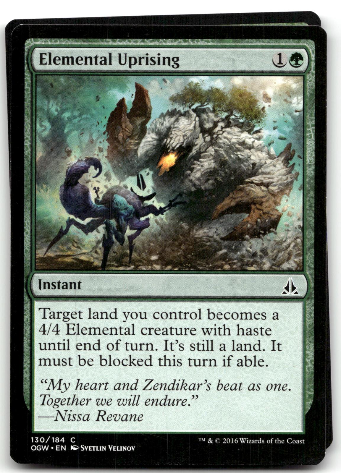 Elemental Uprising 130 Common Oath of the Gatewatch Magic: The Gathering NM