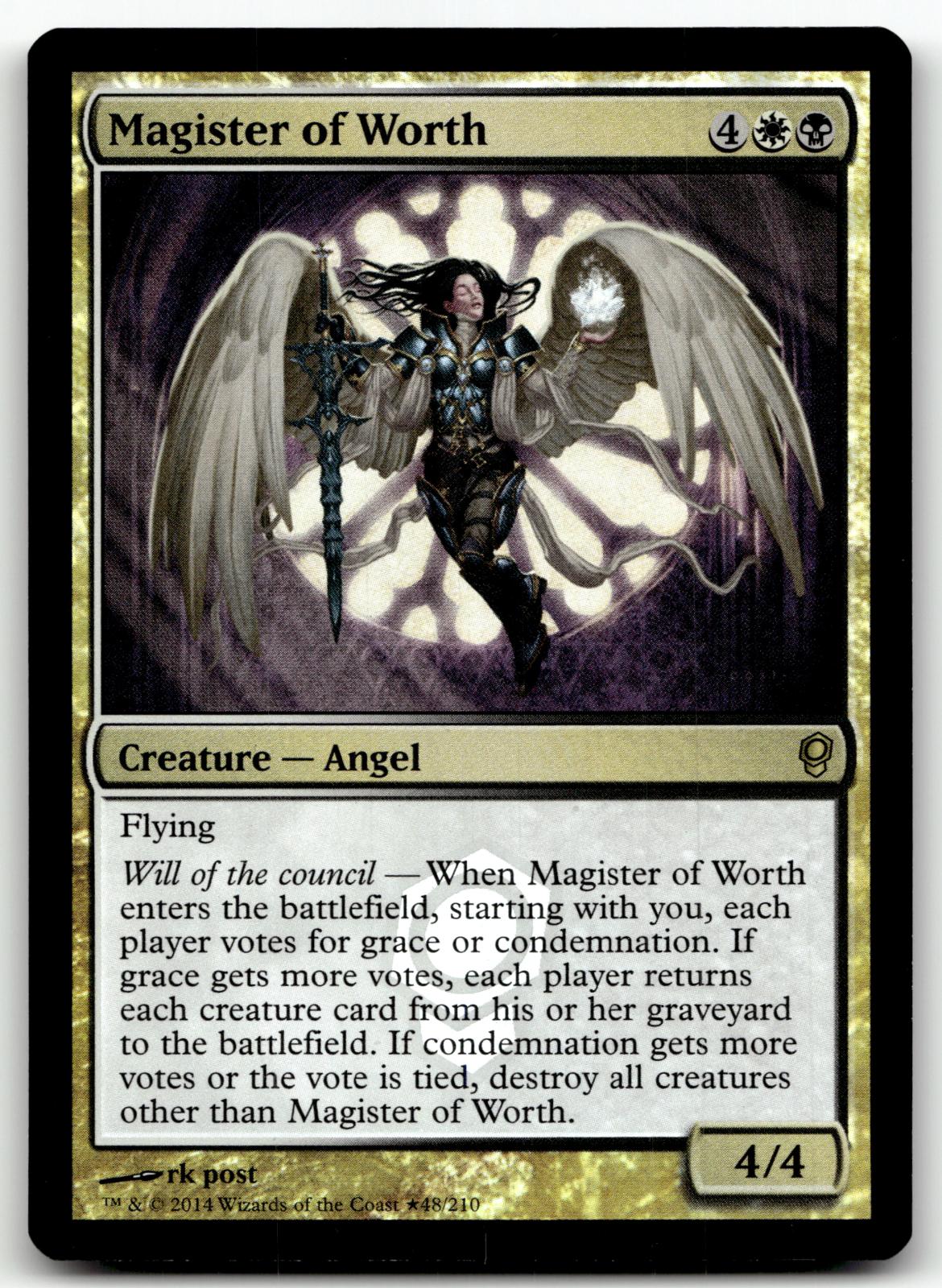 Magister of Worth 48 Launch Party & Release Event Promos Magic: The Gathering Foil NM