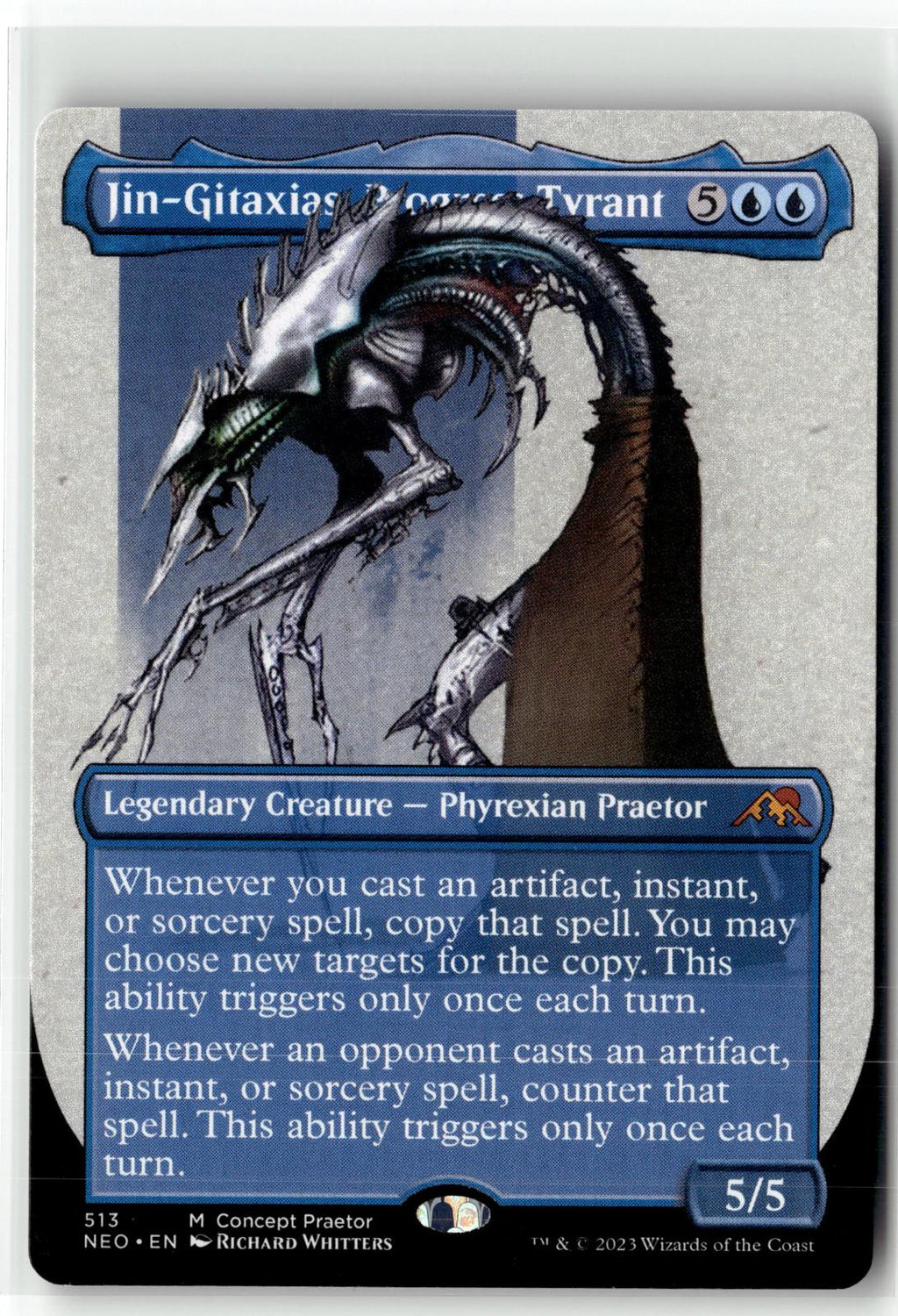 Jin-Gitaxias, Progress Tyrant (Concept Praetor) 513 Phyrexia: All Will Be One NM