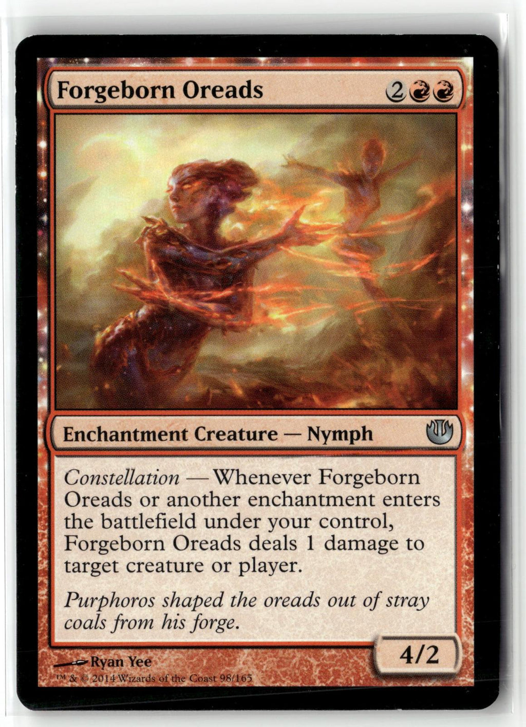 Forgeborn Oreads 98 Uncommon Journey Into Nyx Magic: The Gathering Near Mint