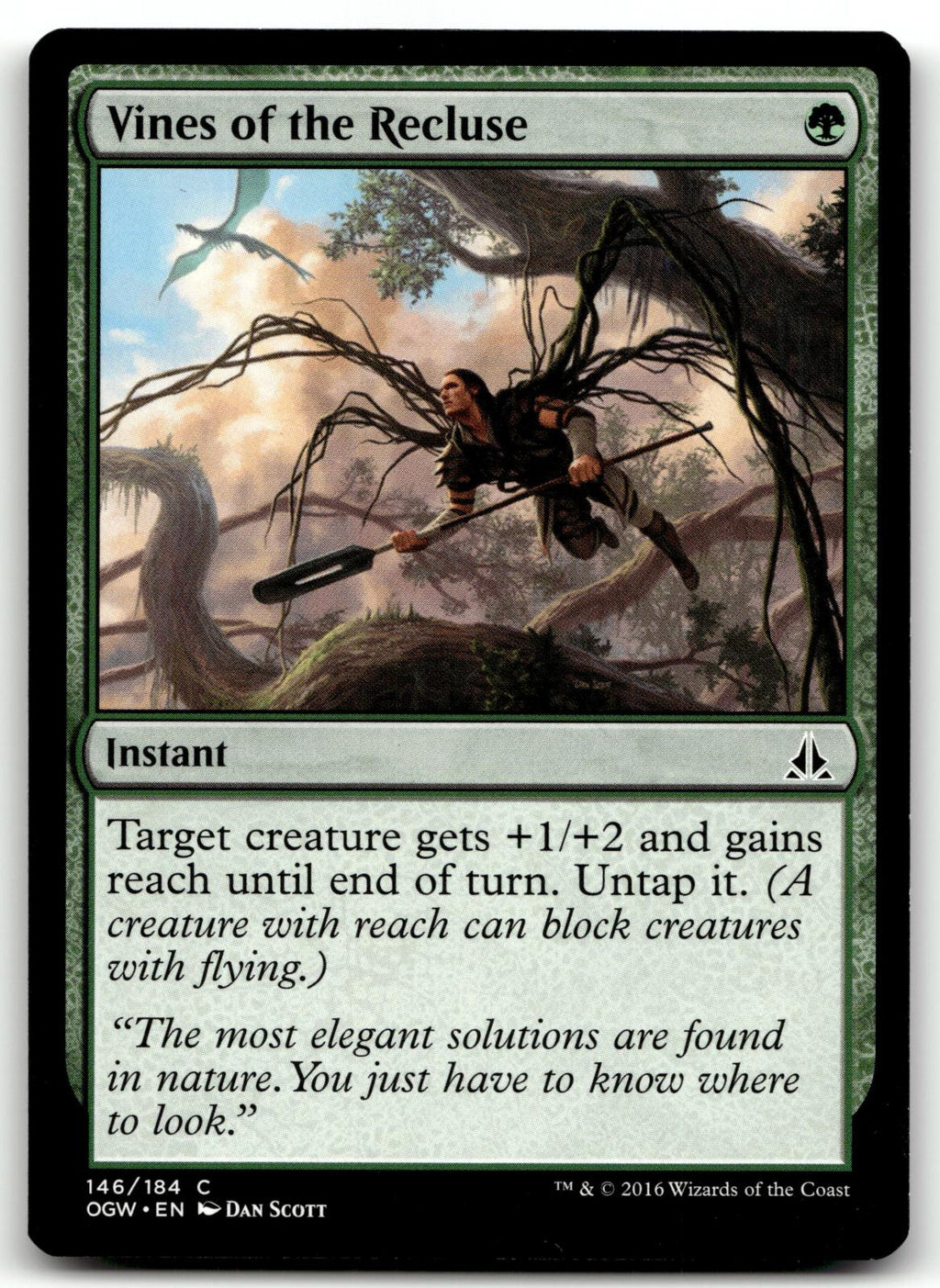 Vines of the Recluse 146 Common Oath of the Gatewatch Magic: The Gathering NM