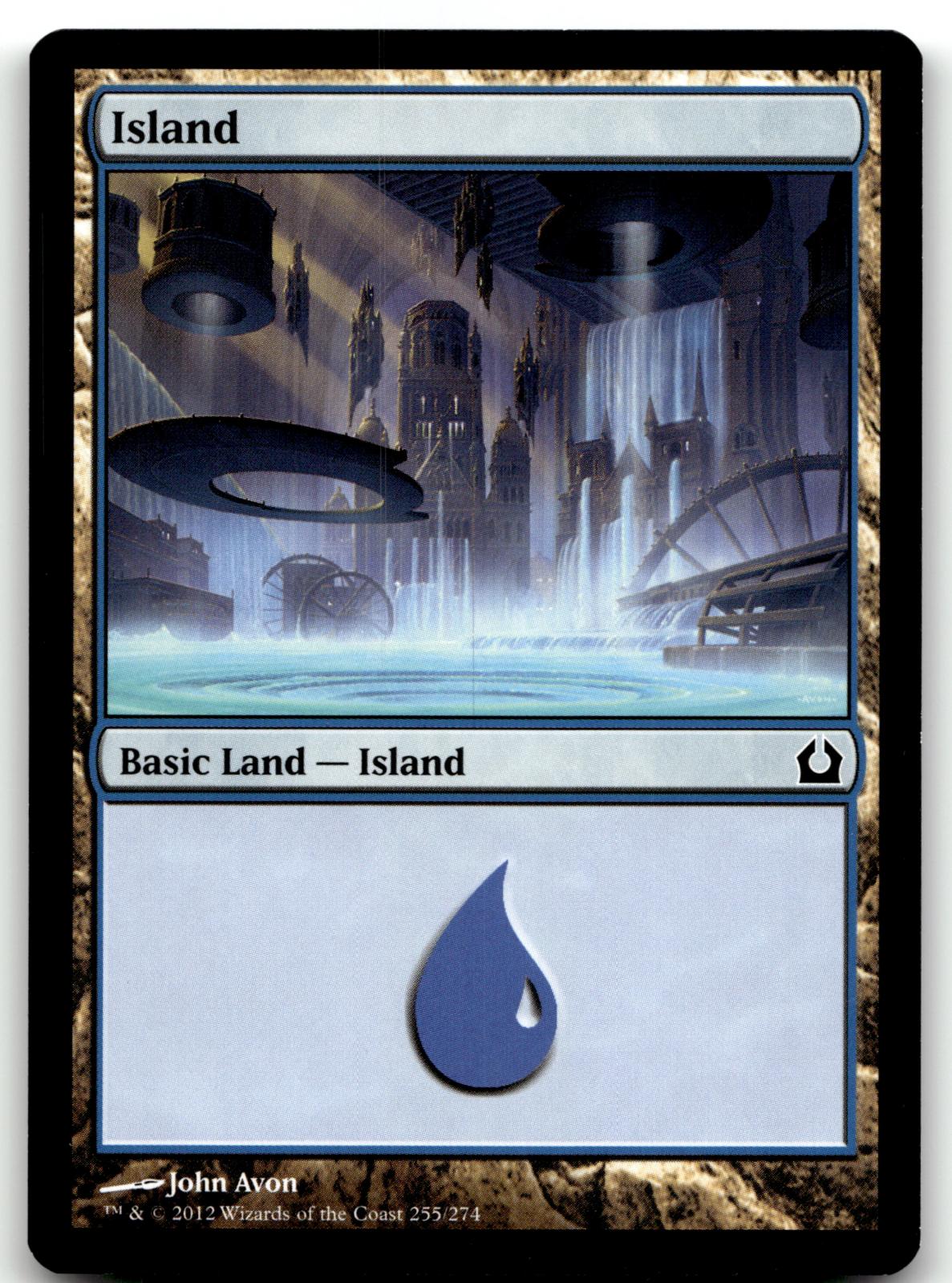 Island (255) 255 Land Return to Ravnica Magic: The Gathering Near Mint