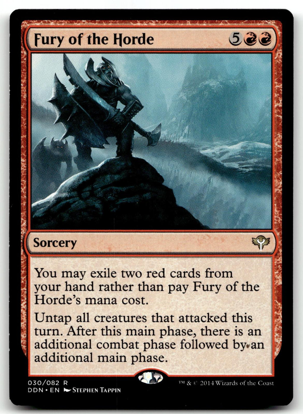 Fury of the Horde 30 Rare Duel Decks: Speed vs. Cunning Magic: The Gathering NM