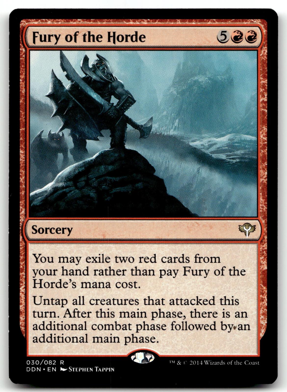Fury of the Horde 30 Rare Duel Decks: Speed vs. Cunning Magic: The Gathering NM