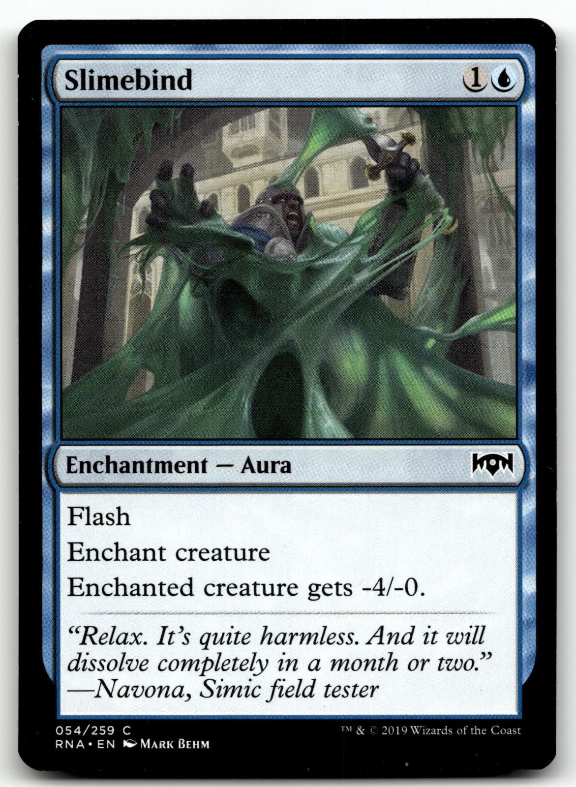 Slimebind 54 Common Ravnica Allegiance Magic: The Gathering Near Mint
