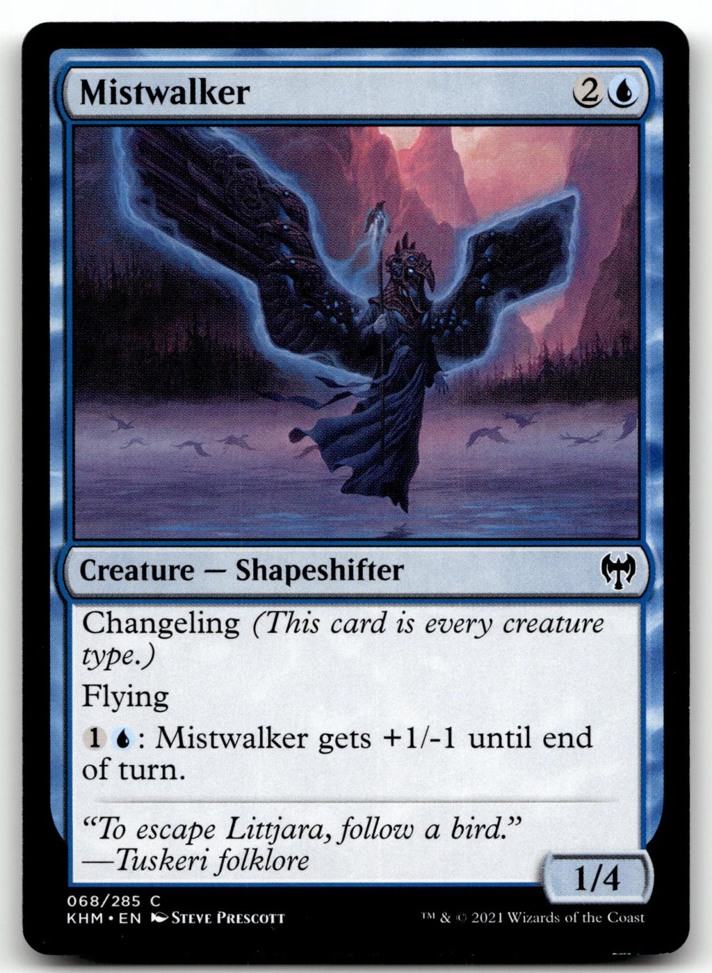 Mistwalker 68 Common Kaldheim Magic: The Gathering Near Mint