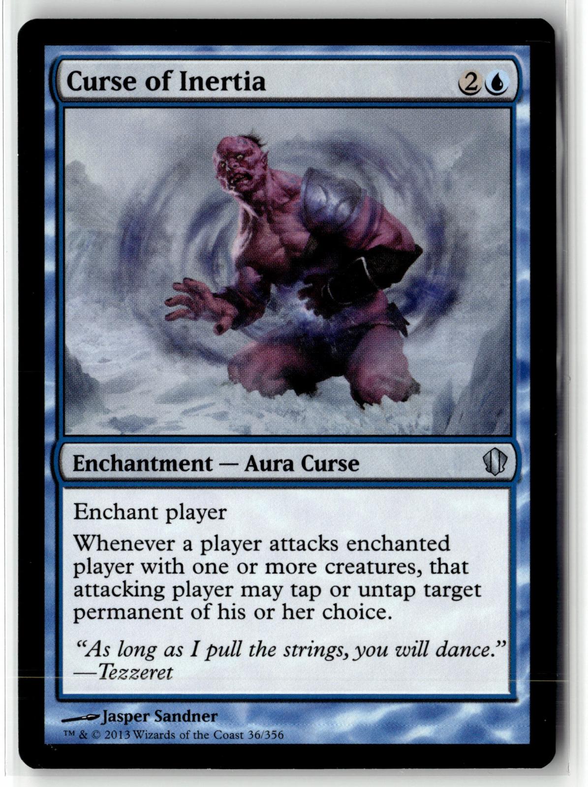 Curse of Inertia 36 Uncommon Commander 2013 Magic: The Gathering Near Mint