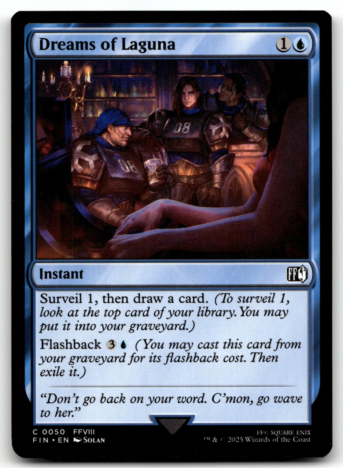 Dreams of Laguna 50 Common FINAL FANTASY Magic: The Gathering Near Mint