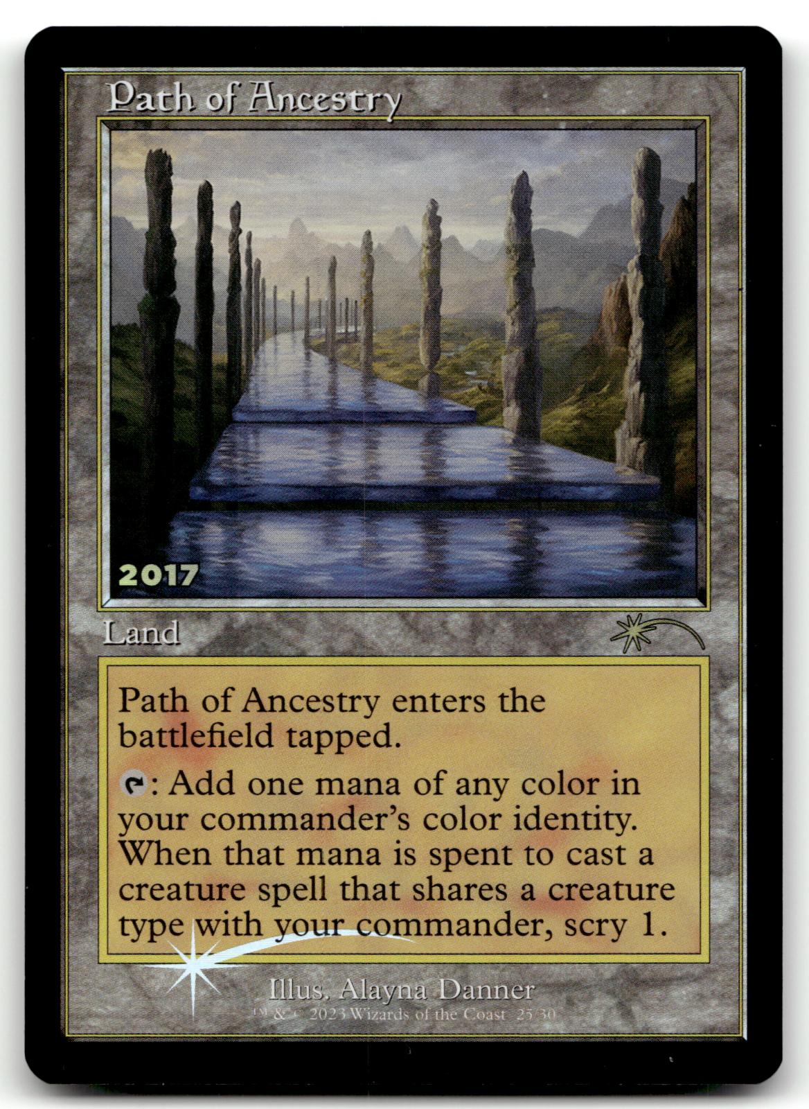 Path of Ancestry 25 Promo 30th Anniversary Promos Magic: The Gathering Foil NM