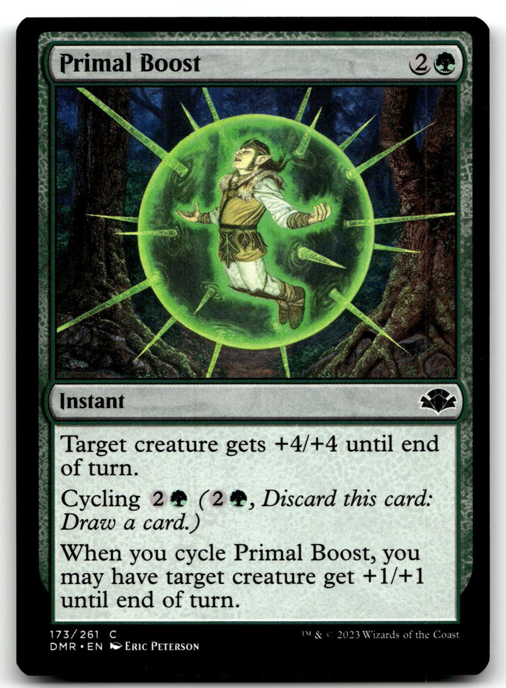 Primal Boost 173 Common Dominaria Remastered Magic: The Gathering Near Mint