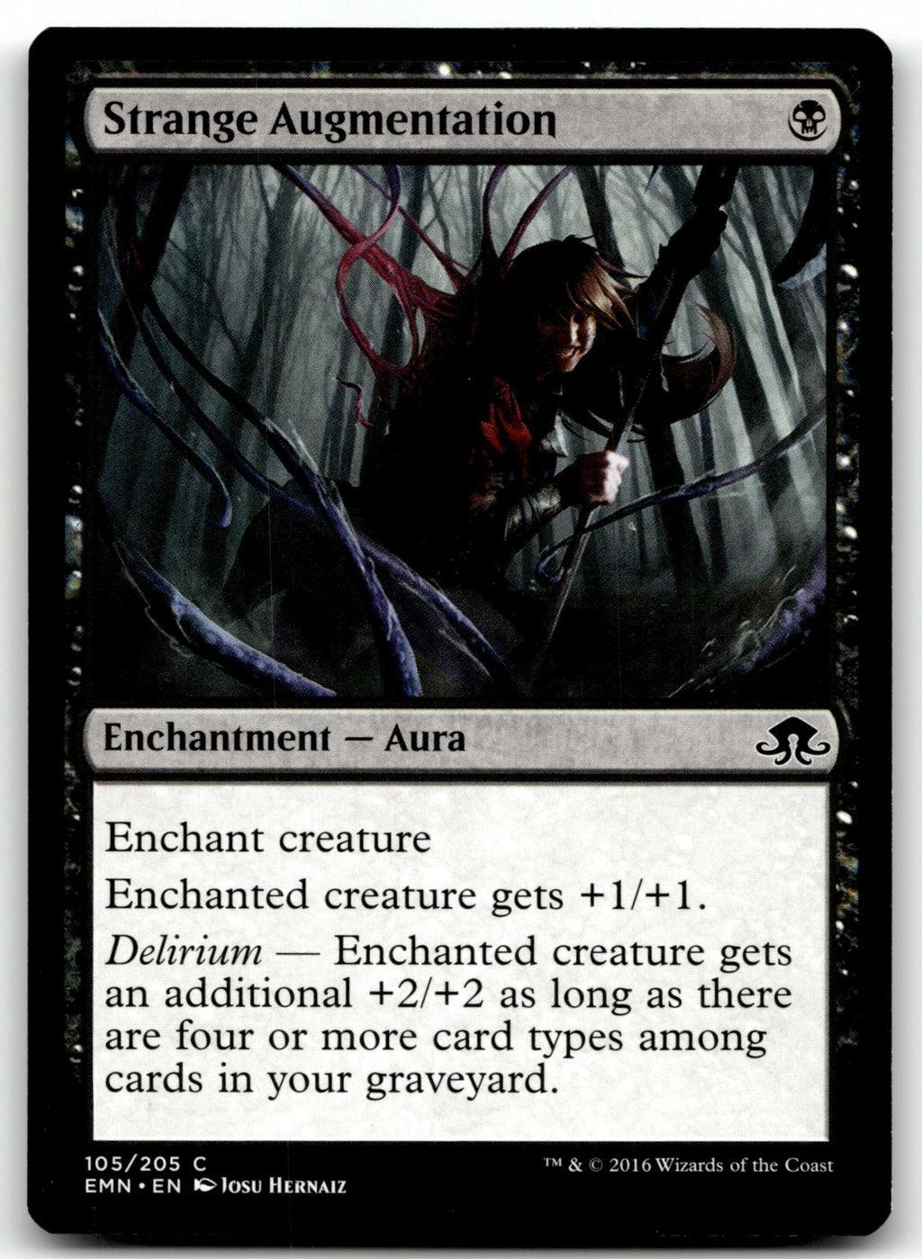 Strange Augmentation 105 Common Eldritch Moon Magic: The Gathering Near Mint