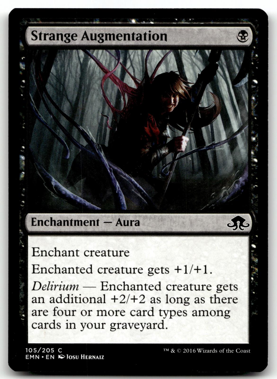 Strange Augmentation 105 Common Eldritch Moon Magic: The Gathering Near Mint