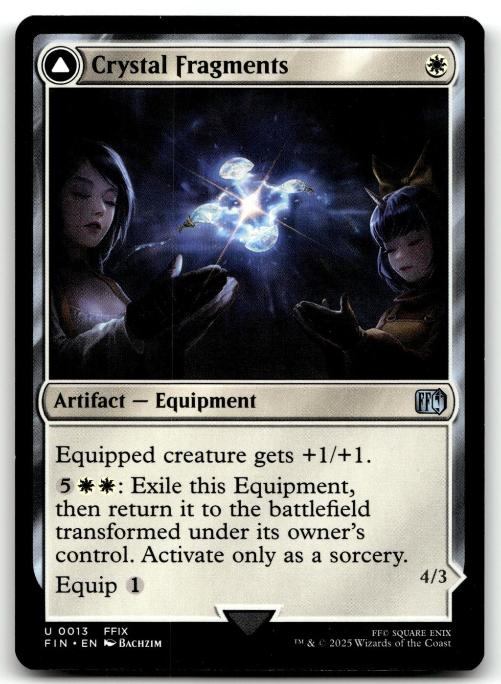 Crystal Fragments 13 Uncommon FINAL FANTASY Magic: The Gathering Near Mint