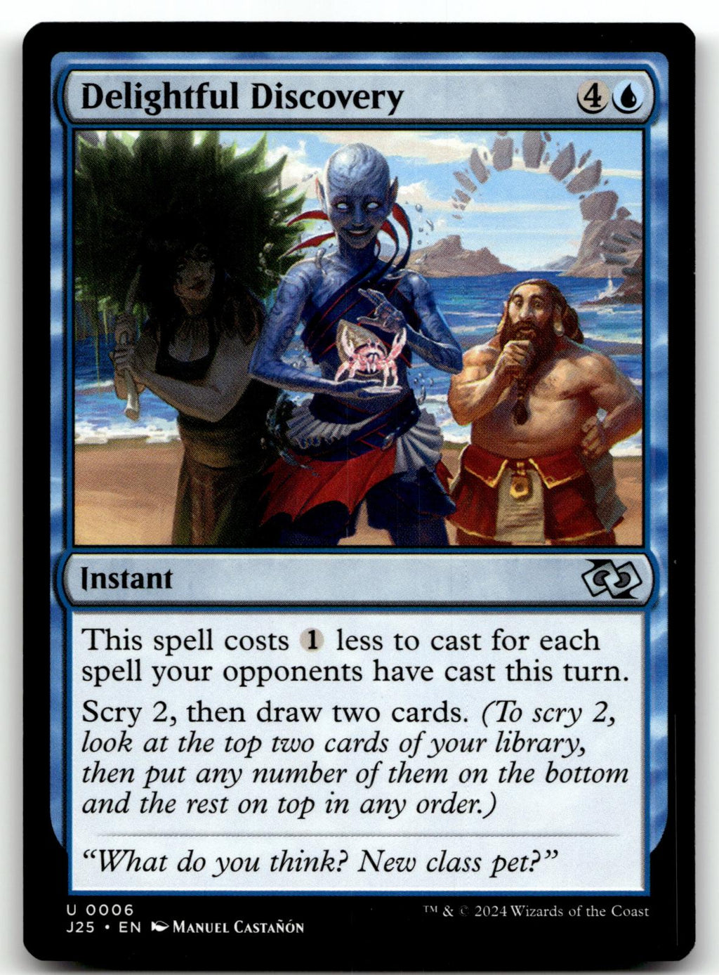 Delightful Discovery 6 Uncommon Foundations Jumpstart Magic: The Gathering NM