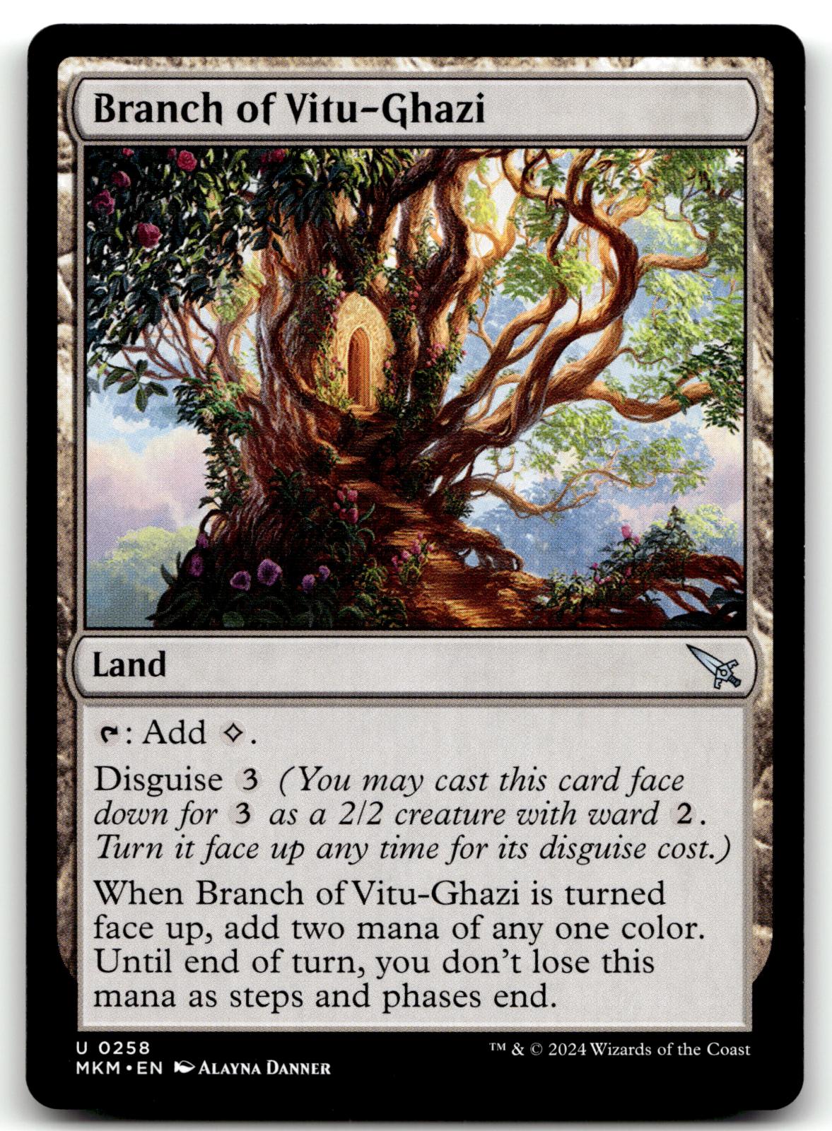 Branch of Vitu-Ghazi 258 Murders at Karlov Manor Magic: The Gathering NM