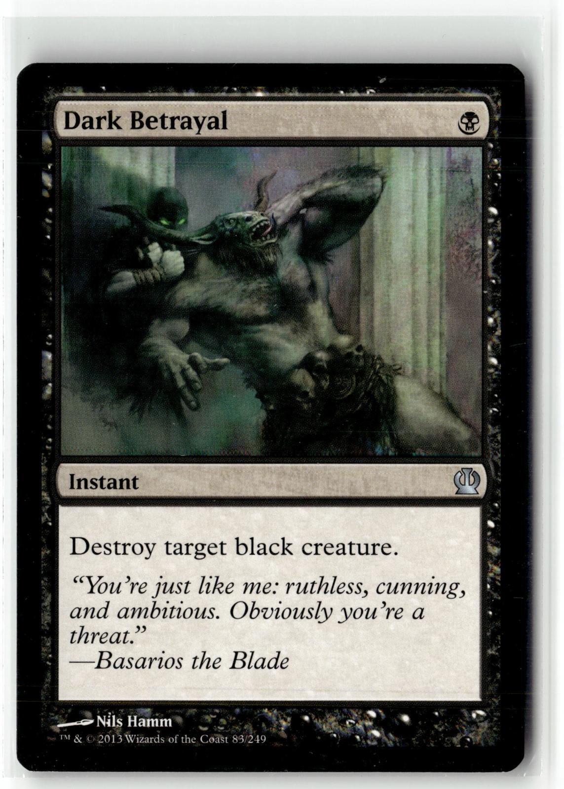 Dark Betrayal 83 Uncommon Theros Magic: The Gathering Near Mint