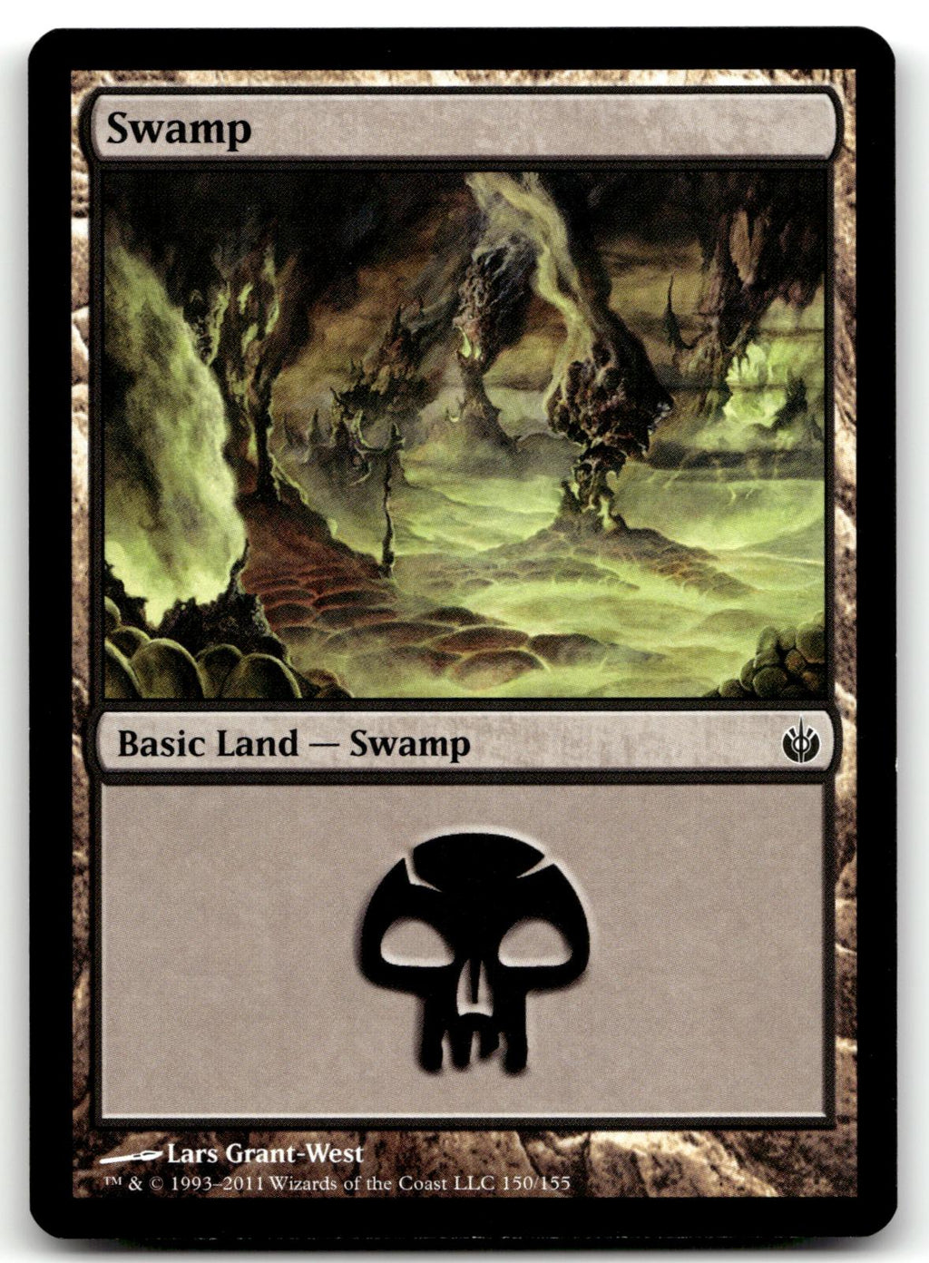 Swamp (150) 150 Land Mirrodin Besieged Magic: The Gathering Near Mint