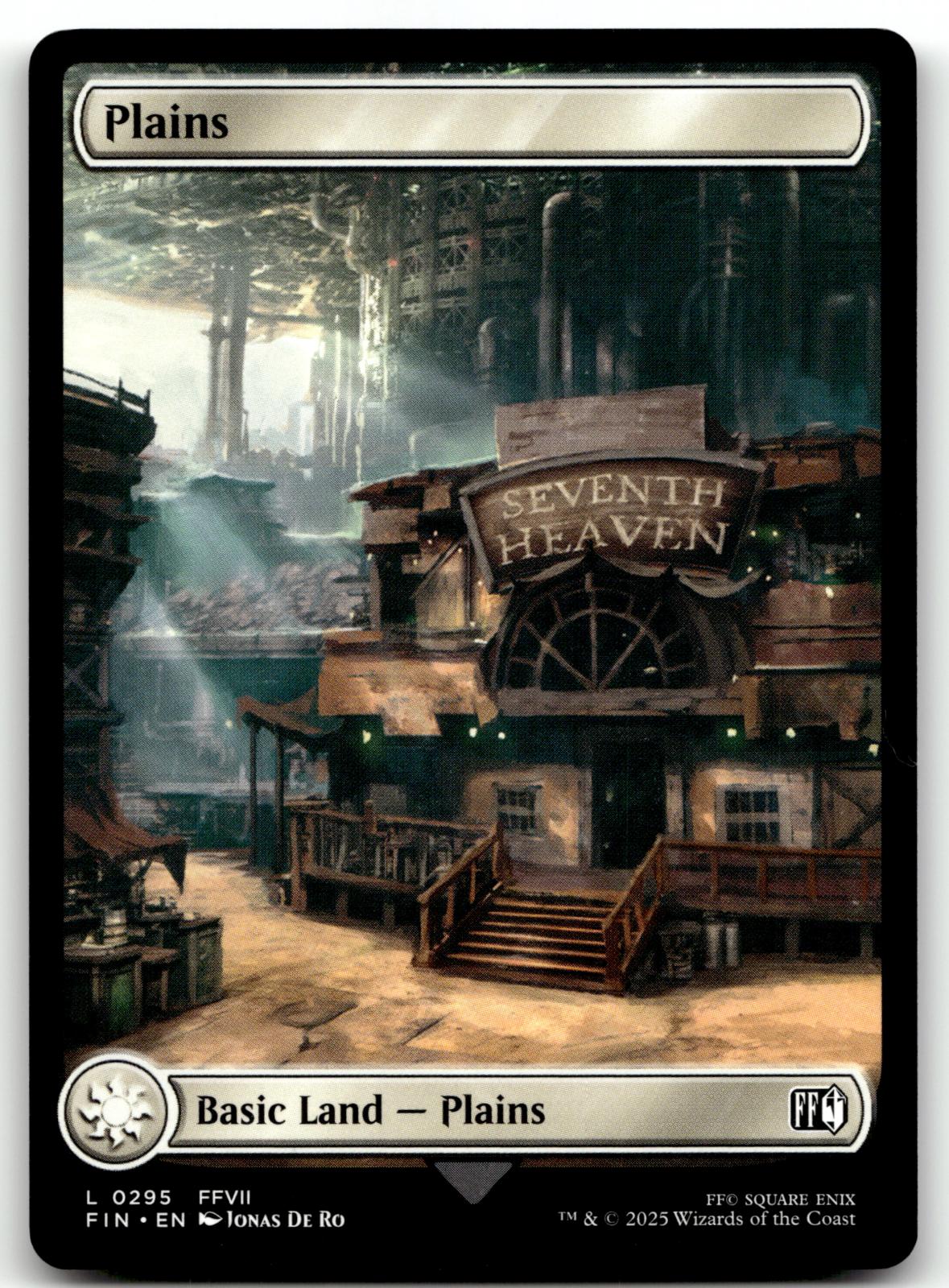 Plains (0295) 295 Land FINAL FANTASY Magic: The Gathering Near Mint