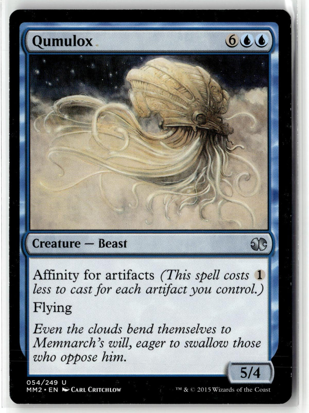 Qumulox 54 Uncommon Modern Masters 2015 Magic: The Gathering Near Mint