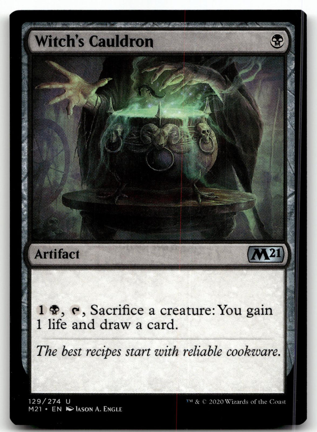 Witch's Cauldron 129 Uncommon Core Set 2021 Magic: The Gathering Near Mint
