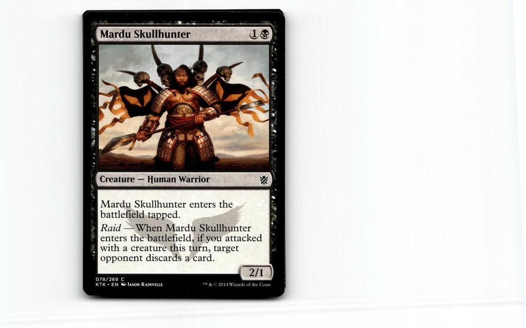 Mardu Skullhunter 78 Common Khans of Tarkir Magic: The Gathering Near Mint