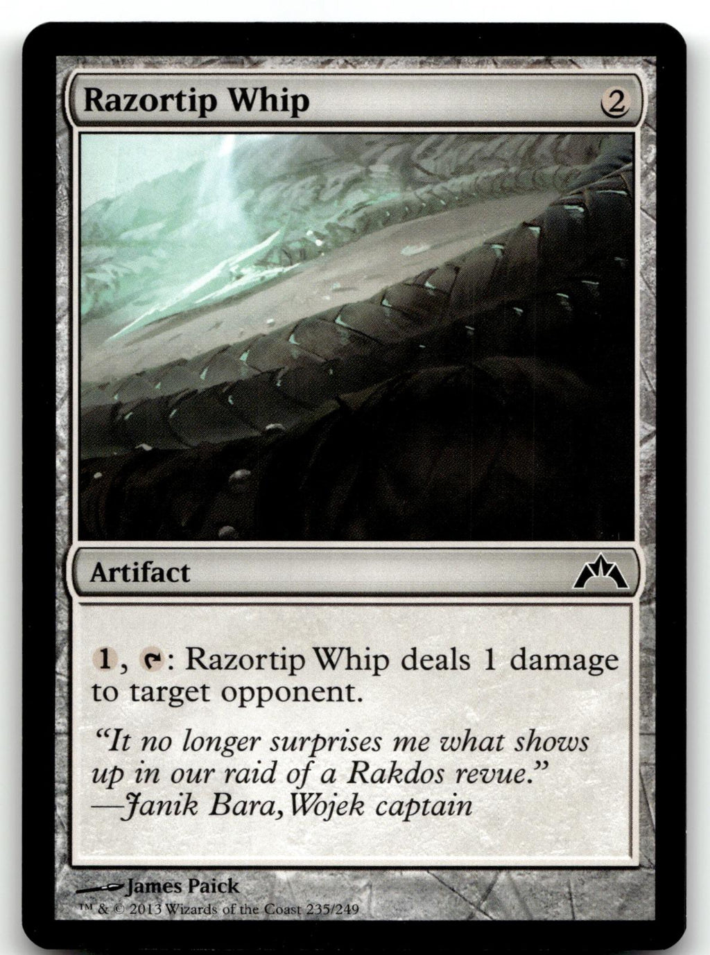 Razortip Whip 235 Common Gatecrash Magic: The Gathering Near Mint