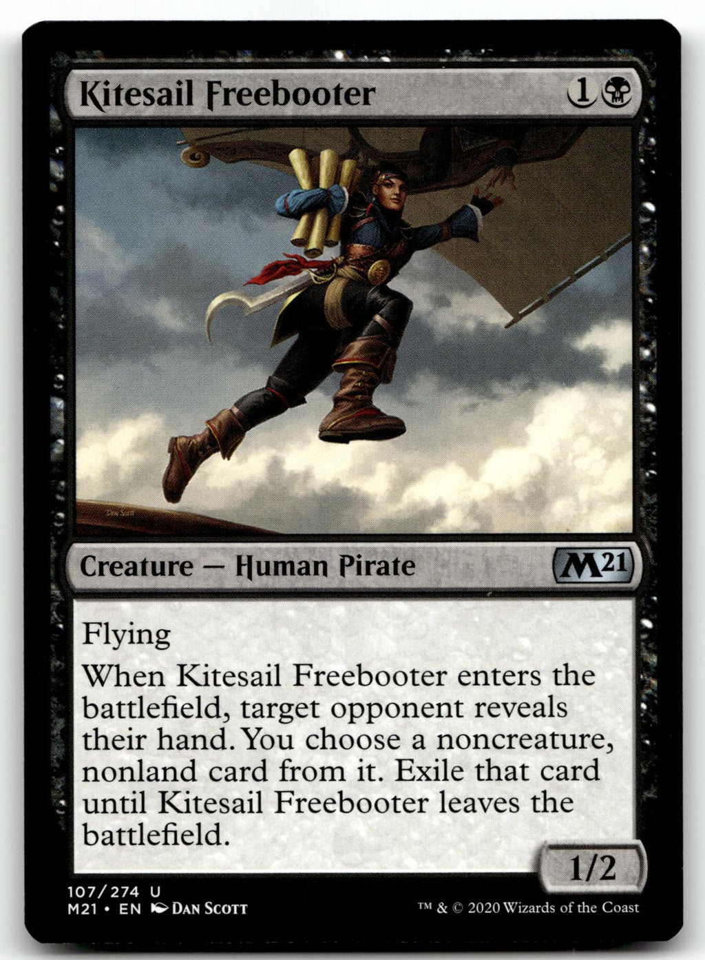 Kitesail Freebooter 107 Uncommon Core Set 2021 Magic: The Gathering Near Mint