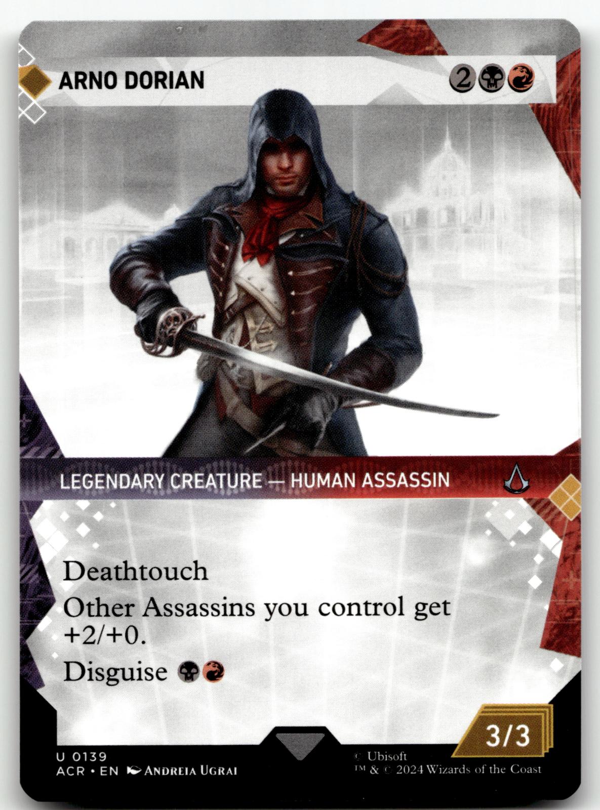 Arno Dorian (Showcase) 139 Universes Beyond: Assassin's Creed Magic: 
