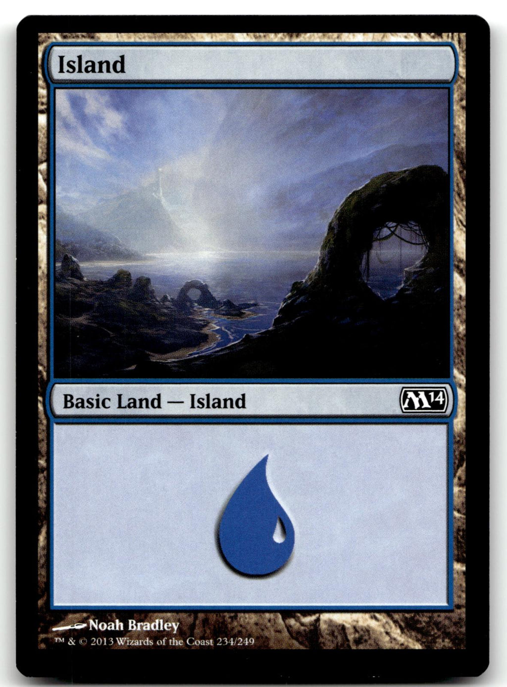 Island (234) 234 Land Magic 2014 (M14) Magic: The Gathering Near Mint