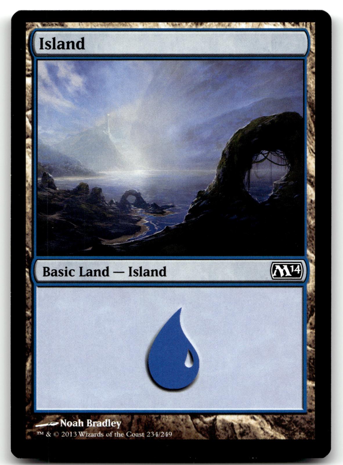 Island (234) 234 Land Magic 2014 (M14) Magic: The Gathering Near Mint