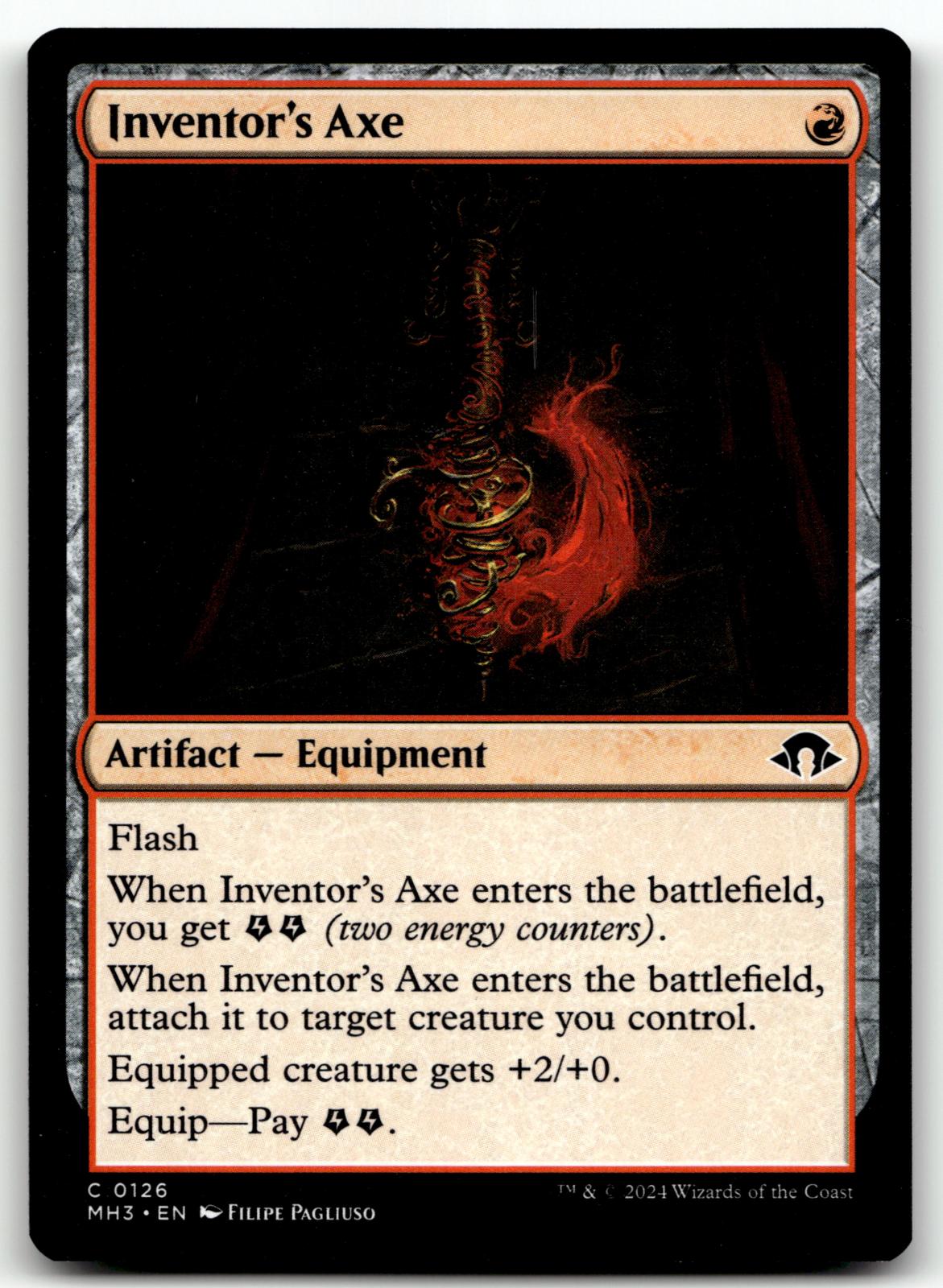 Inventor's Axe 126 Common Modern Horizons 3 Magic: The Gathering Near Mint