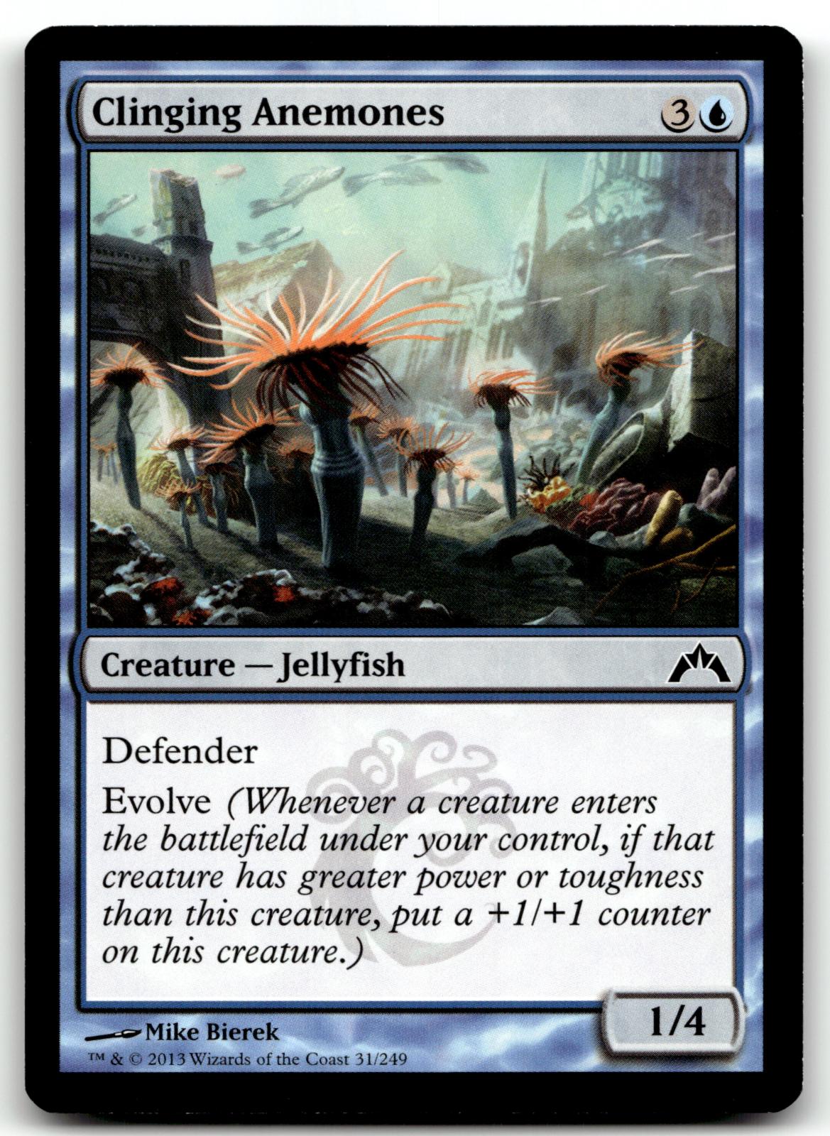 Clinging Anemones 31 Common Gatecrash Magic: The Gathering Near Mint